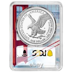 Prévente 2025-S Épreuve $1 Aigle en Argent Américain PCGS PR69DCAM FS Golden Gate