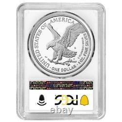 Prévente 2025-S Preuve $1 American Silver Eagle PCGS PR70DCAM FS San Francisco L
