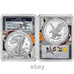 Prévente 2025-W Proof $1 American Silver Eagle Army Privy PCGS PR69DCAM FS W