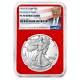 Prévente 2025-w Proof 1 $ American Silver Eagle Ngc Pf70uc Fdi Étiquette Trump Re