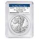 Prévente 2025-w Proof 1 $ American Silver Eagle Pcgs Pr70dcam Fdoi West Point