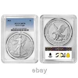 Prévente 2026 $1 Aigle en Argent Américain PCGS MS70 Étiquette Bleue