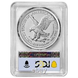 Prévente 2026 $1 American Silver Eagle PCGS MS70 FDOI Étiquette Drapeau
