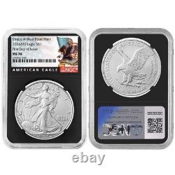 Prévente 2026 (W) 1 $ Aigle en Argent Américain NGC MS70 FDI Étiquette Noire Noyau Rétro