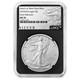 Pr&eacute;vente 2026 (w) 1 $ American Silver Eagle Ngc Ms70 Er &Eacute;tiquette Als Noyau R&eacute;tro
