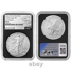 Prévente 2026 (W) 1 $ American Silver Eagle NGC MS70 ER Étiquette ALS Noyau Rétro