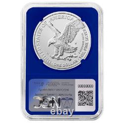Prévente Aigle d'argent américain 2024-W bruni de 1$ NGC MS70 FDI Premier Label