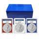 Prévente Ensemble De 3 Pièces 2025 (w) 1 $ 1 Oz American Silver Eagle Pcgs Ms70 Fdoi Wes