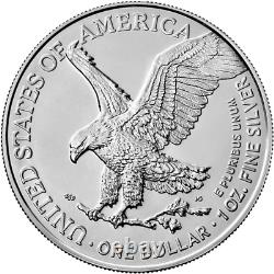 Prévente Lot De 10 2022 $1 American Silver Eagle 1 Oz Bu