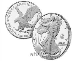 Prévente de la pièce en argent de preuve d'une once American Eagle de l'Armée américaine à l'occasion du 250e anniversaire