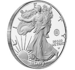 Prévente de la pièce en argent de preuve d'une once American Eagle de l'Armée américaine à l'occasion du 250e anniversaire