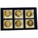 Répliques De Pièces American Mint Gold Eagle Lot De 6 Avec Certificat D'authenticité Native Liberty