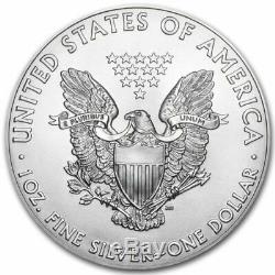 Rouleau 2016 De 20 Silver Eagle American Eagle Us 1oz Us Mint Us $ 1 Bu Coins