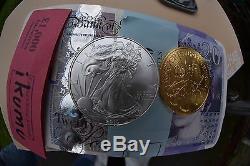 Rouleau De Menthe Tube 999 Silver Eagle Dollars 999 De 20 Pièces X 1 Troy Oz