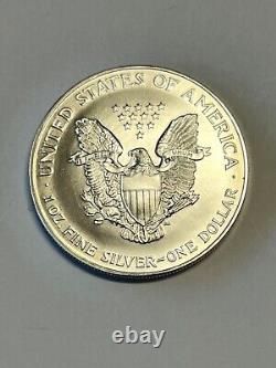 Rouleau de 20 dollars en argent American Eagle de 1997, brillant et neuf, lot 7