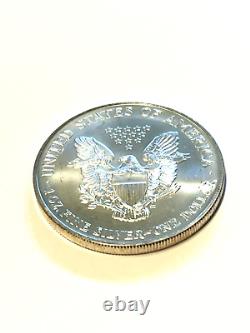 Rouleau de 20 dollars en argent American Eagle de 2003, quantité en état non circulé BU, lot 45