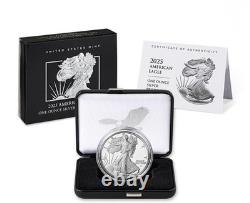 TRÈS RARE Ensemble Limité de 1 oz en Argent Proof American Eagle Gravé au Laser 2025