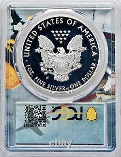 Trésor de la Monnaie de West Point de 2017 (2020) Aigle d'argent WP Support de Cadre PCGS PR70 DCAM