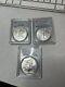 Trois Aigles Américains En Argent, Premier Tirage 2013 S W, Premier Tirage Ms 70