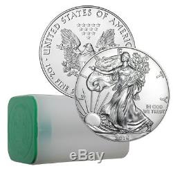 Tube De 20 Unités American Silver Eagle 2016 De 1 Pièce Avec Pièce De Monnaie Américaine