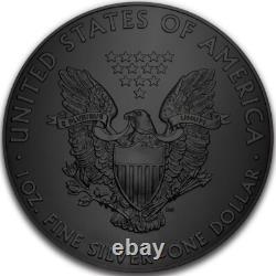 USA 1 oz ALIEN OVNI American Eagle WALKING LIBERTY pièce en argent 2017 phosphorescente dans le noir