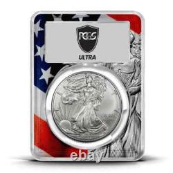 UltraBreaks Fabriqués aux États-Unis II Pièce d'Aigle Argent SCELLÉE PACK PCGS MS70 PR70