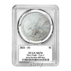 UltraBreaks Fabriqués aux États-Unis II Pièce d'Aigle Argent SCELLÉE PACK PCGS MS70 PR70