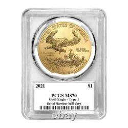 UltraBreaks Fabriqués aux États-Unis II Pièce d'Aigle Argent SCELLÉE PACK PCGS MS70 PR70