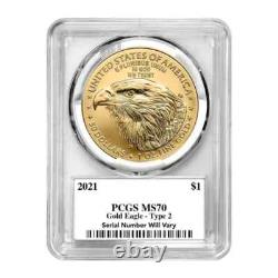 UltraBreaks Fabriqués aux États-Unis II Pièce d'Aigle Argent SCELLÉE PACK PCGS MS70 PR70