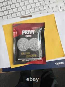 Ultra Breaks Privy Power 2024 2025 Silver Eagle MS70 Gold chase SCELLÉ