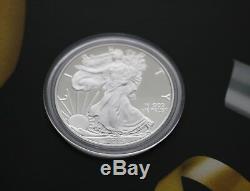 Us 2019 W Us Monnaie Félicitations Set American Eagle Silver Proof Coin (19rf)