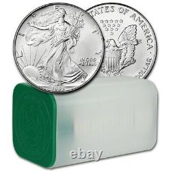 Us Mint Silver Eagle Roll (20) 1oz Silver Eagle Coins Random Year