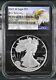 (presale) 2022 Ngc Pf70 Fr American Eagle 1 Oz Silver Proof Noir, Pre22